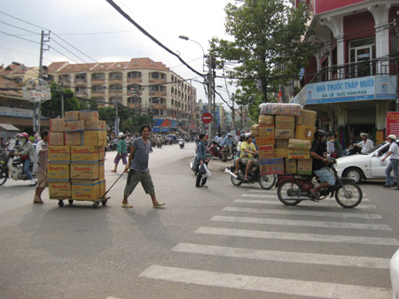 Den kinesiske bydel i Saigon